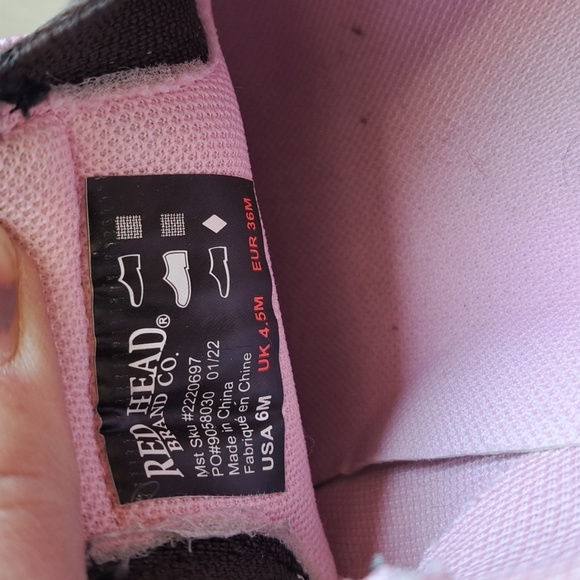 Redhead XTR Camo Pink Moc Slip-On Shoes for Ladies Comfort Durable Comfy - Picture 9 of 10